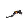 BikeTek Nastaviteľný CNC Clutch Lever Short - Black / Gold poistných udalostí - C49S