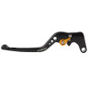 BikeTek Nastaviteľný CNC Clutch Lever Short - Black / Gold poistných udalostí - C83S