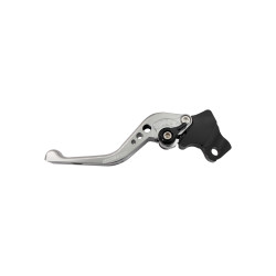 BikeTek Nastaviteľný CNC Lever Short spojka - Titanium / Black Adjuster - C99S