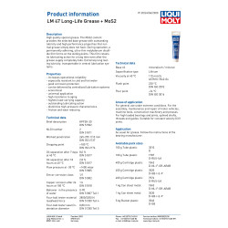 Liqui Moly LM 47 Longlife Grease Plus MOS2 100g - 3510